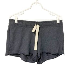 Lululemon Blue Knit Pull On‎ Drawstring Athletic Shorts Size 8